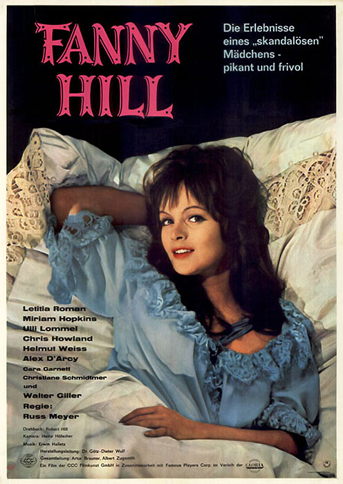 Plakat zum Film: Fanny Hill