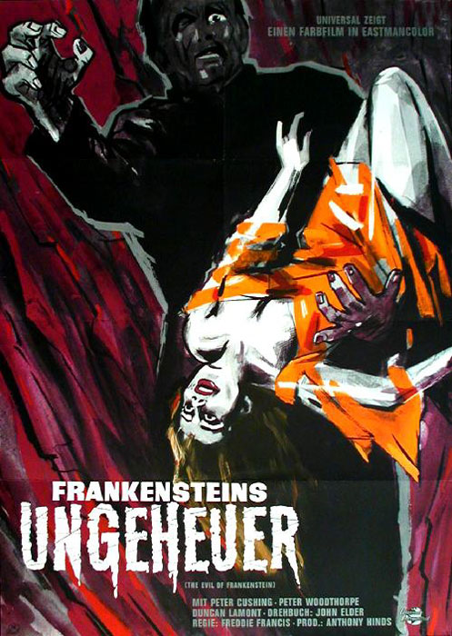 Plakat zum Film: Frankensteins Ungeheuer