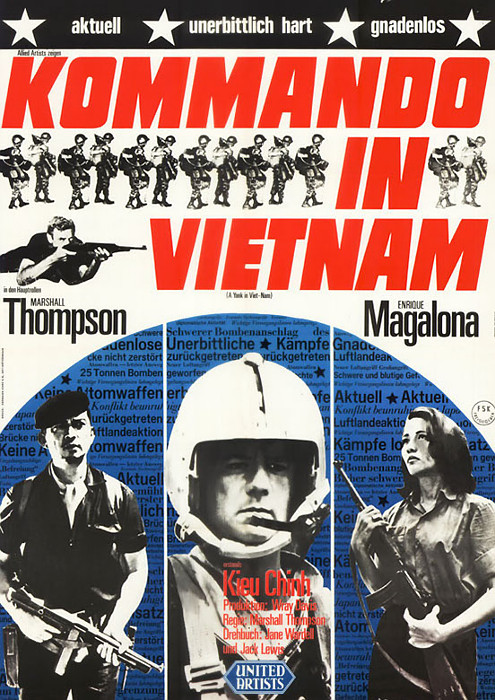 Plakat zum Film: Kommando in Vietnam