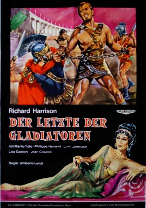 Plakat zum Film: letzte der Gladiatoren, Der
