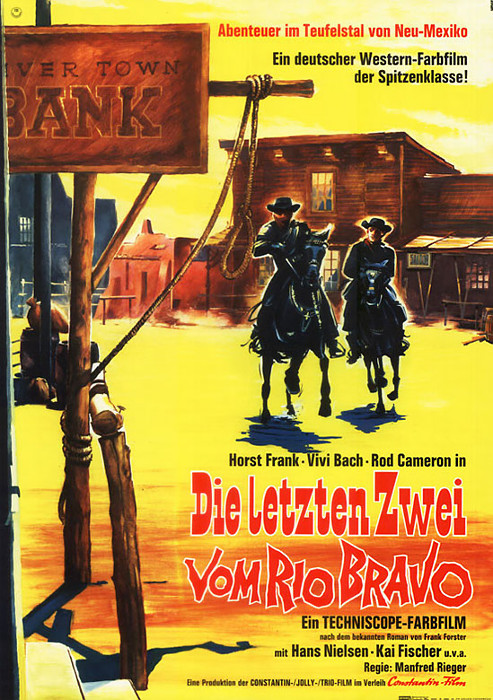 Plakat zum Film: letzten Zwei vom Rio Bravo, Die