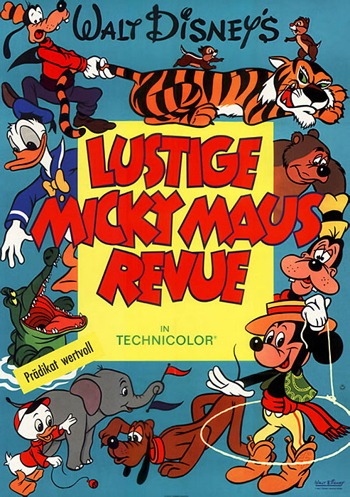 Plakat zum Film: Walt Disneys lustige Micky-Maus-Revue