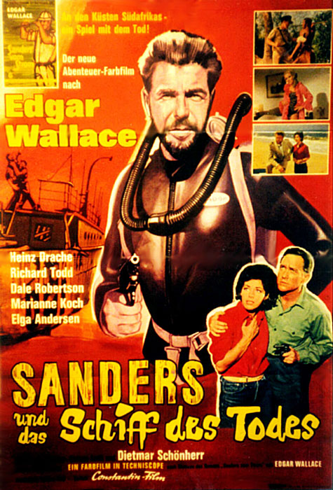 Plakat zum Film: Sanders und das Schiff des Todes