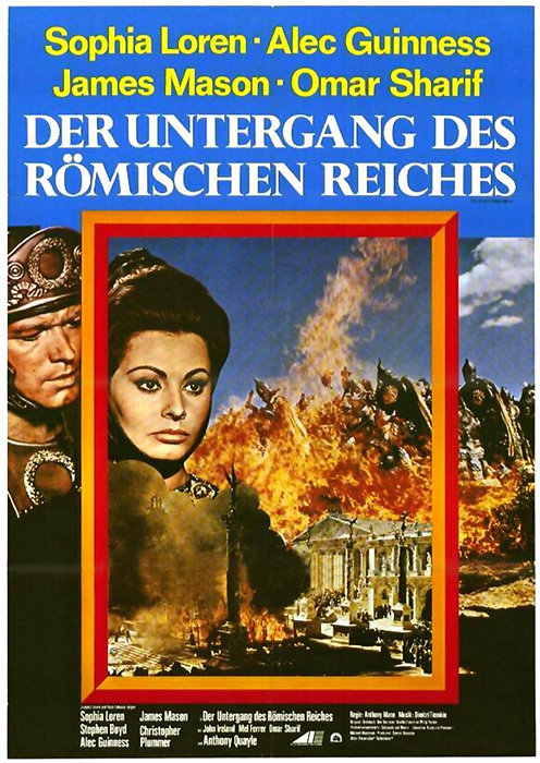 Plakat zum Film: Untergang des römischen Reiches, Der