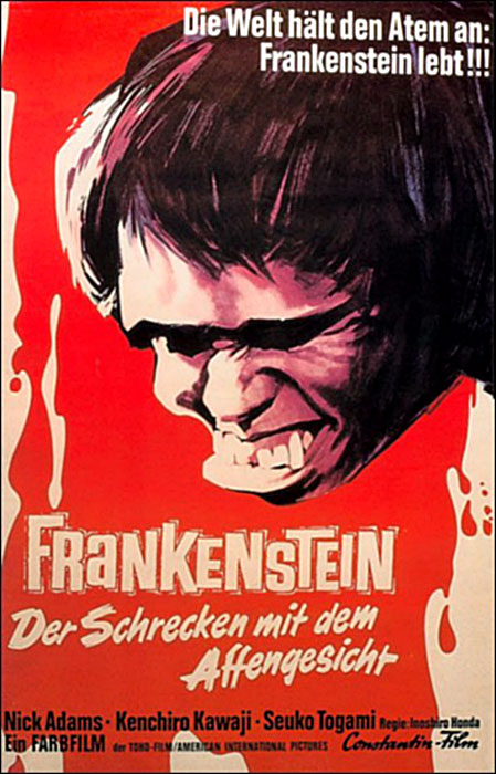 Plakat zum Film: Frankenstein - Der Schrecken mit dem Affengesicht