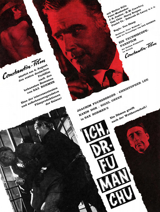 Plakat zum Film: Ich, Dr. Fu Man Chu