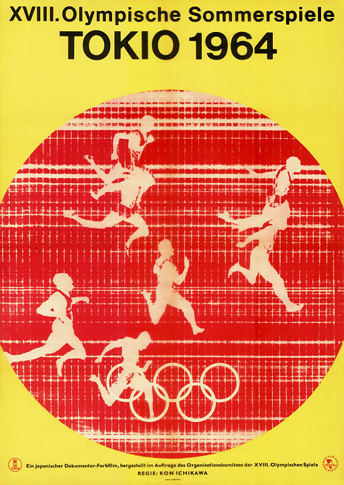 Plakat zum Film: Tokio 1964 - XVIII. Olympische Sommerspiele