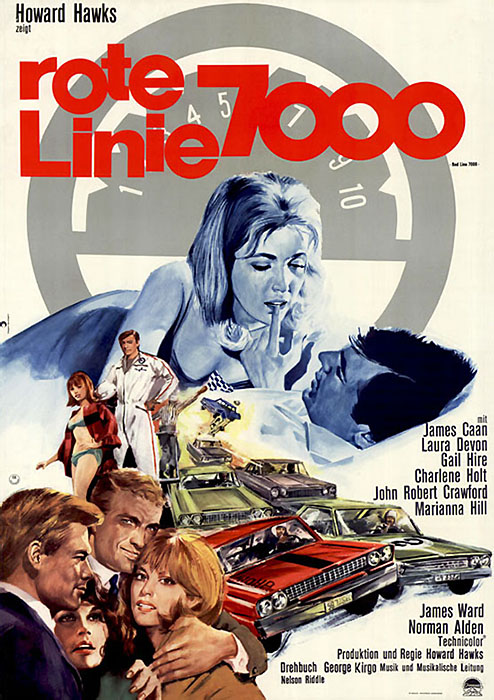Plakat zum Film: Rote Linie 7000