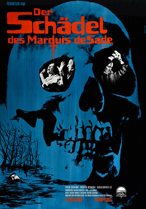 Plakat zum Film: Schädel des Marquis de Sade, Der