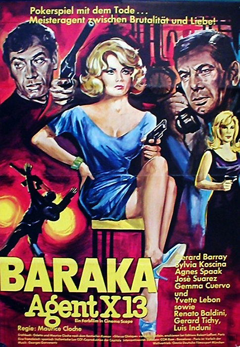 Plakat zum Film: Baraka, Agent X 13