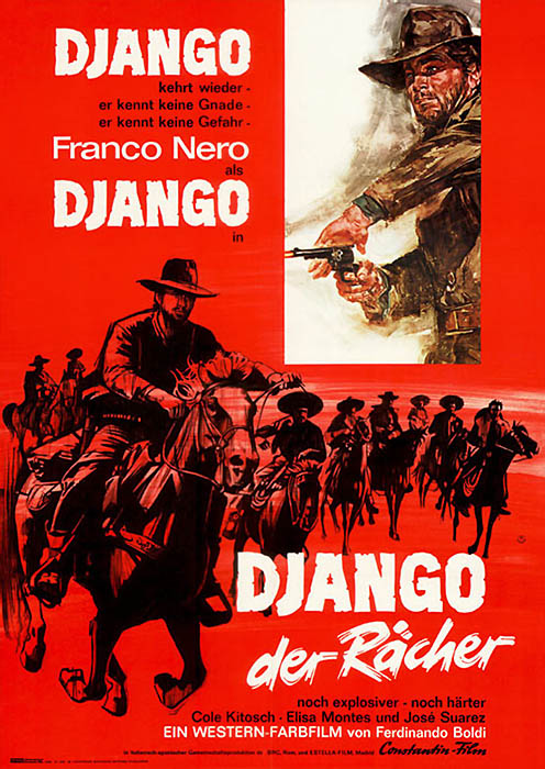 Plakat zum Film: Django, der Rächer