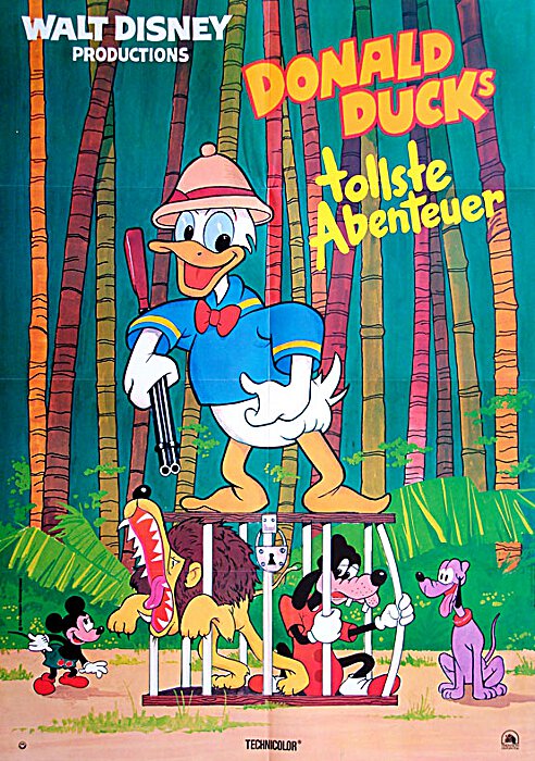 Plakat zum Film: Donald Duck's tollste Abenteuer
