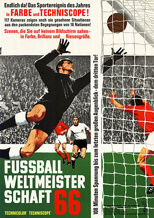 Plakat zum Film: Fußballweltmeisterschaft 1966