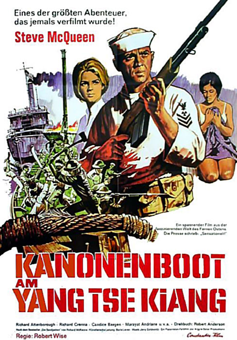 Plakat zum Film: Kanonenboot am Yangtse-Kiang