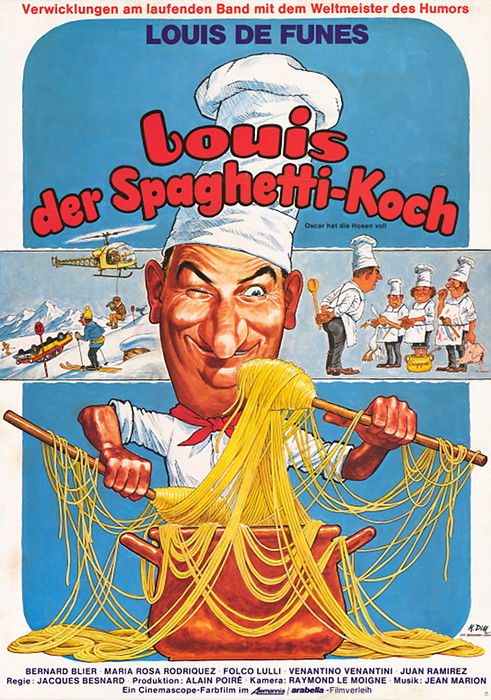 Plakat zum Film: Louis der Spaghetti-Koch