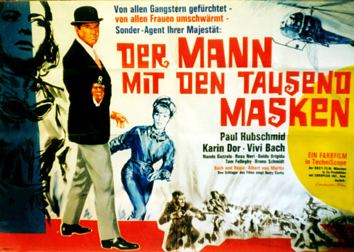 Plakat zum Film: Mann mit den tausend Masken, Der