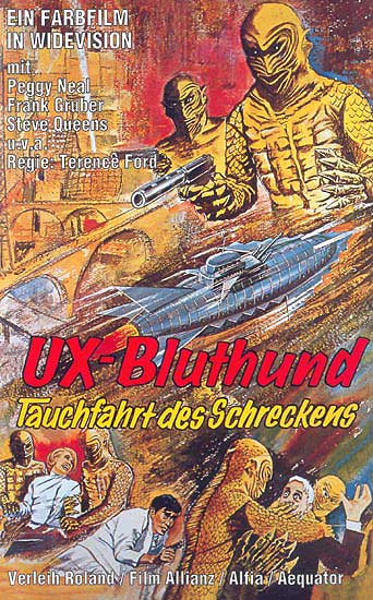 Plakat zum Film: UX Bluthund - Tauchfahrt des Schreckens
