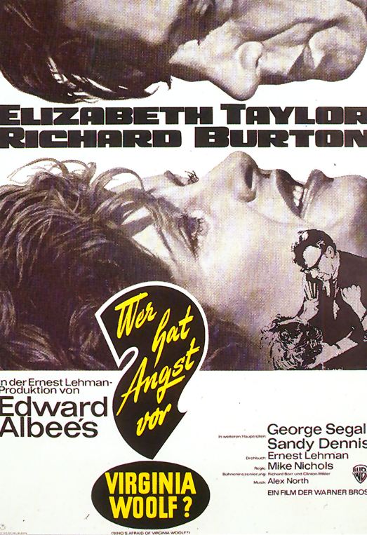 Plakat zum Film: Wer hat Angst vor Virginia Woolf?