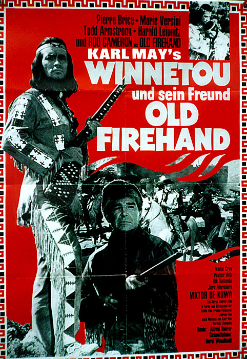 Plakat zum Film: Winnetou und sein Freund Old Firehand