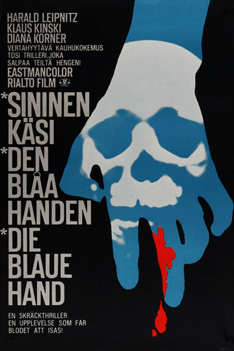 Plakat zum Film: blaue Hand, Die