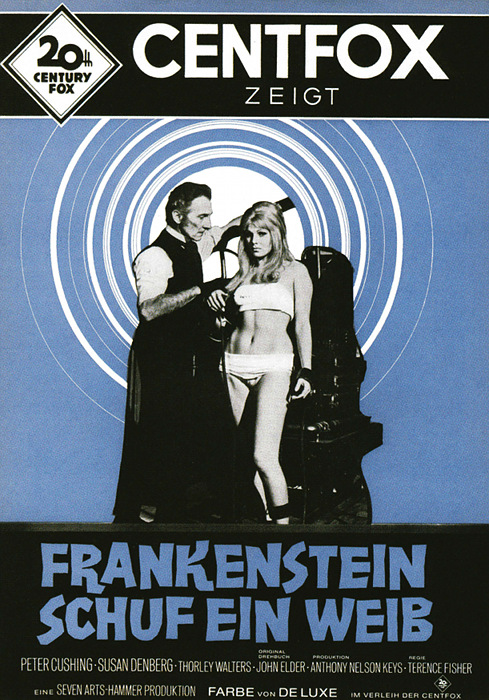 Plakat zum Film: Frankenstein schuf ein Weib