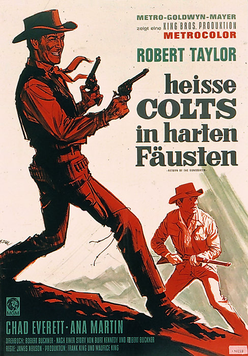 Plakat zum Film: Heiße Colts in harten Fäusten