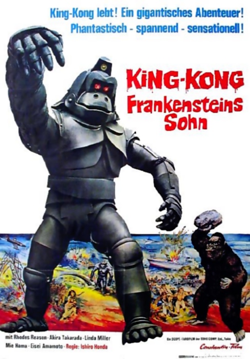 Plakat zum Film: King-Kong, Frankensteins Sohn