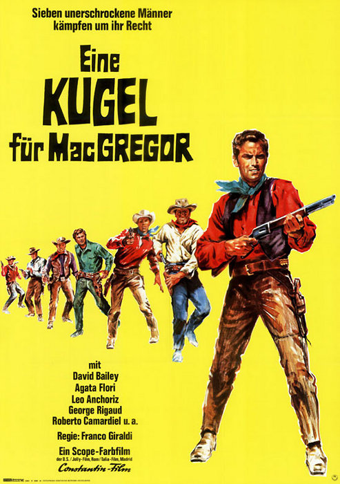 Plakat zum Film: Eine Kugel für Mac Gregor