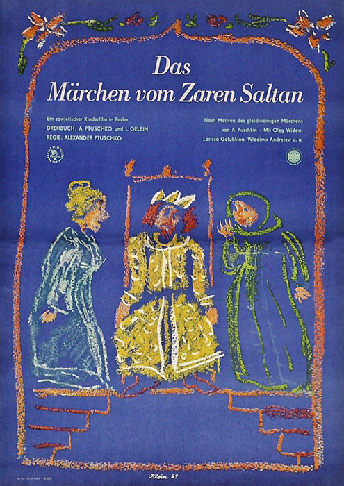 Plakat zum Film: Märchen vom Zaren Saltan, Das