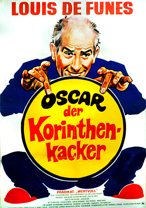 Plakat zum Film: Oscar, der Korinthenkacker