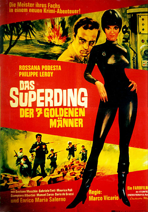 Plakat zum Film: Superding der sieben goldenen Männer, Das