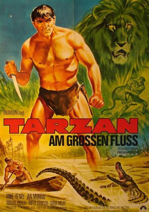 Plakat zum Film: Tarzan am großen Fluß