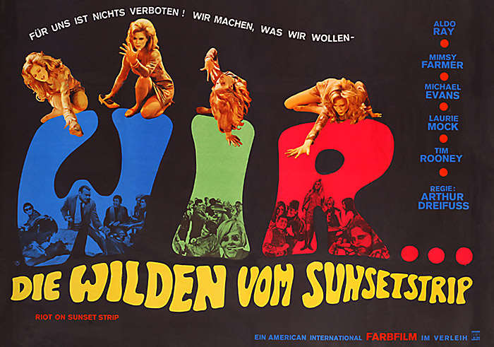 Plakat zum Film: Wir... die Wilden vom Sunset Strip