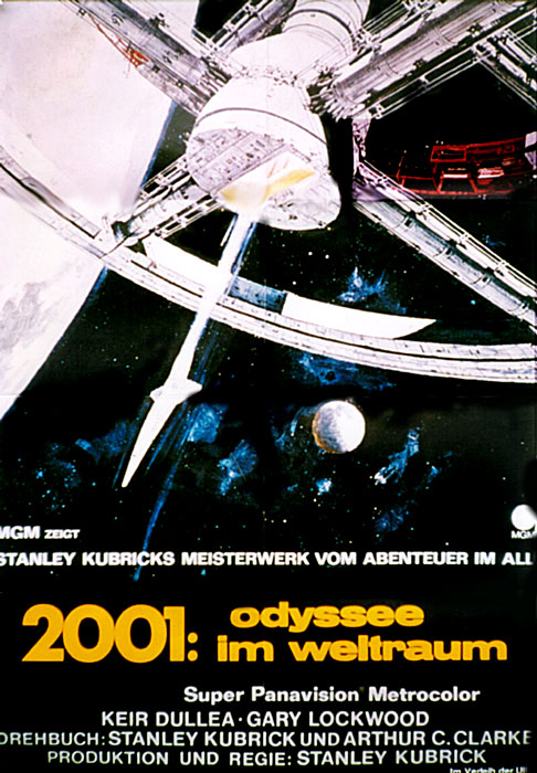 Plakat zum Film: 2001: Odyssee im Weltraum
