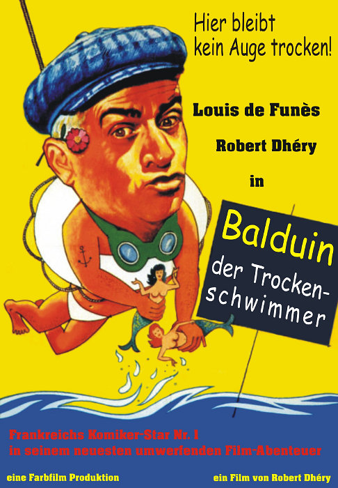 Plakat zum Film: Balduin, der Trockenschwimmer