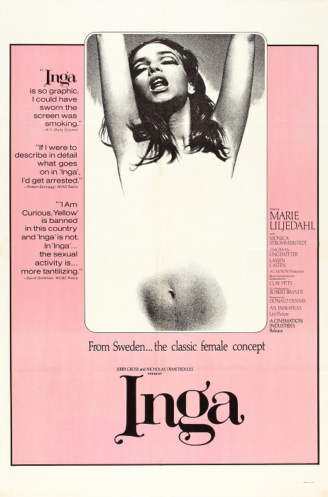 Plakat zum Film: Inga - Ich habe Lust