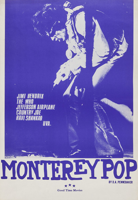 Plakat zum Film: Monterey Pop