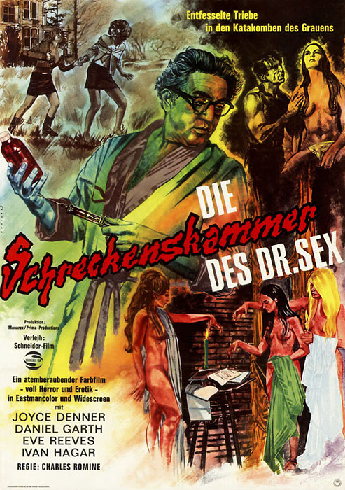 Plakat zum Film: Schreckenskammer des Dr. Sex, Die
