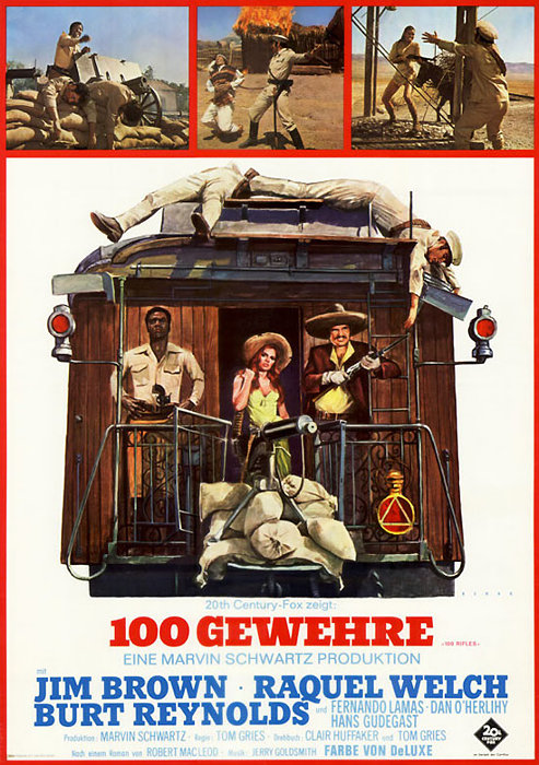Plakat zum Film: 100 Gewehre