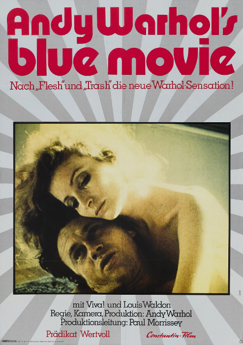 Plakat zum Film: Andy Warhol's Blue Movie