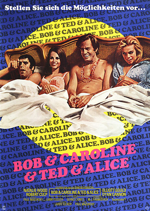 Plakat zum Film: Bob and Caroline and Ted and Alice