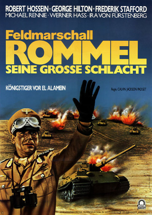 Plakat zum Film: Königstiger vor El Alamein