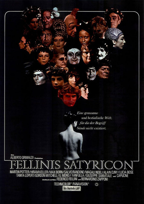 Plakat zum Film: Fellinis Satyricon