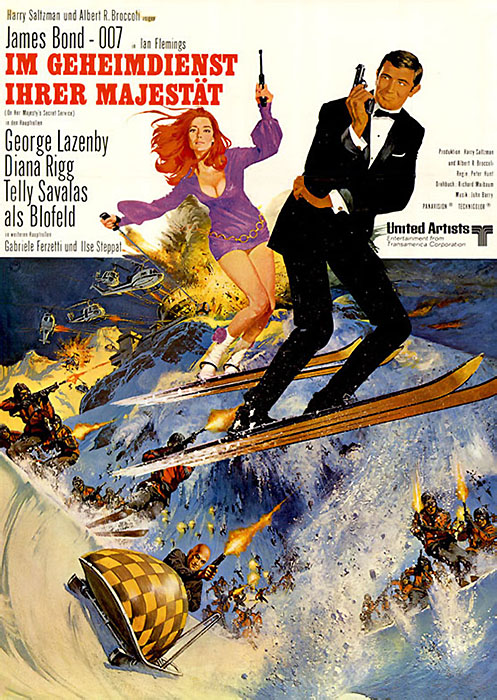 Plakat zum Film: James Bond 007 - Im Geheimdienst Ihrer Majestät