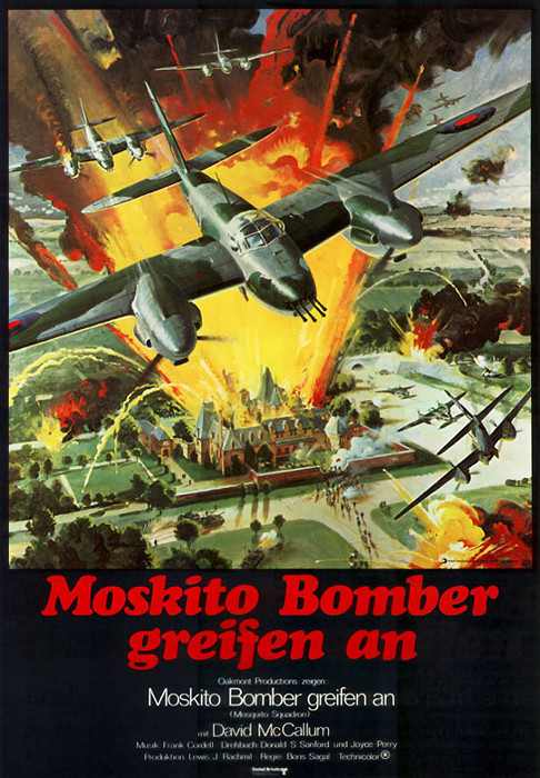 Plakat zum Film: Moskito-Bomber greifen an
