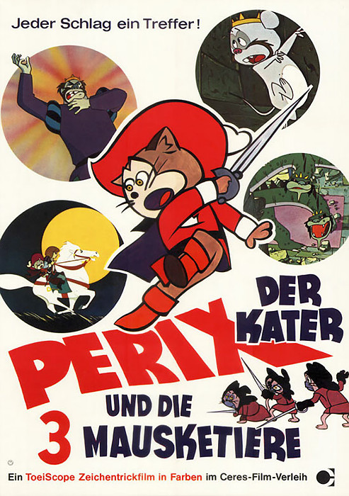 Plakat zum Film: Perix der Kater und die 3 Mausketiere