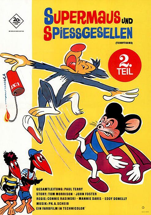 Plakat zum Film: Supermaus und Spießgesellen, 2. Teil