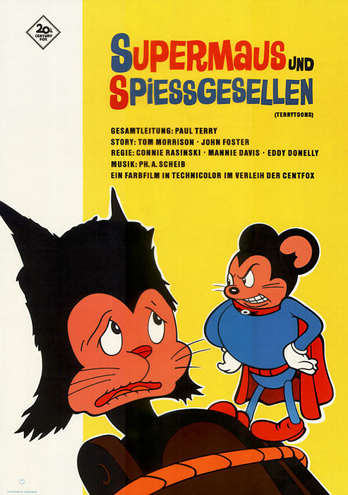 Plakat zum Film: Supermaus und Spießgesellen