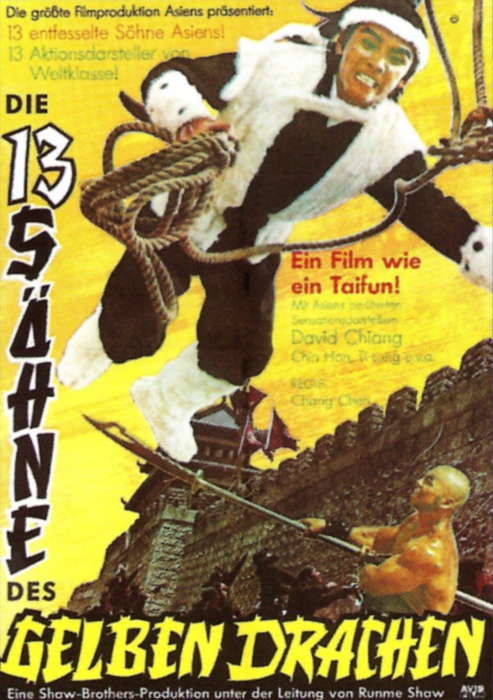 Plakat zum Film: 13 Söhne des gelben Drachen, Die