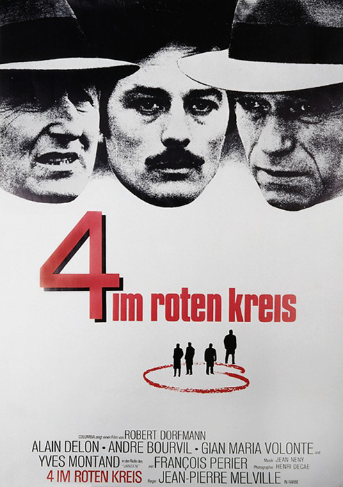 Plakat zum Film: Vier im roten Kreis